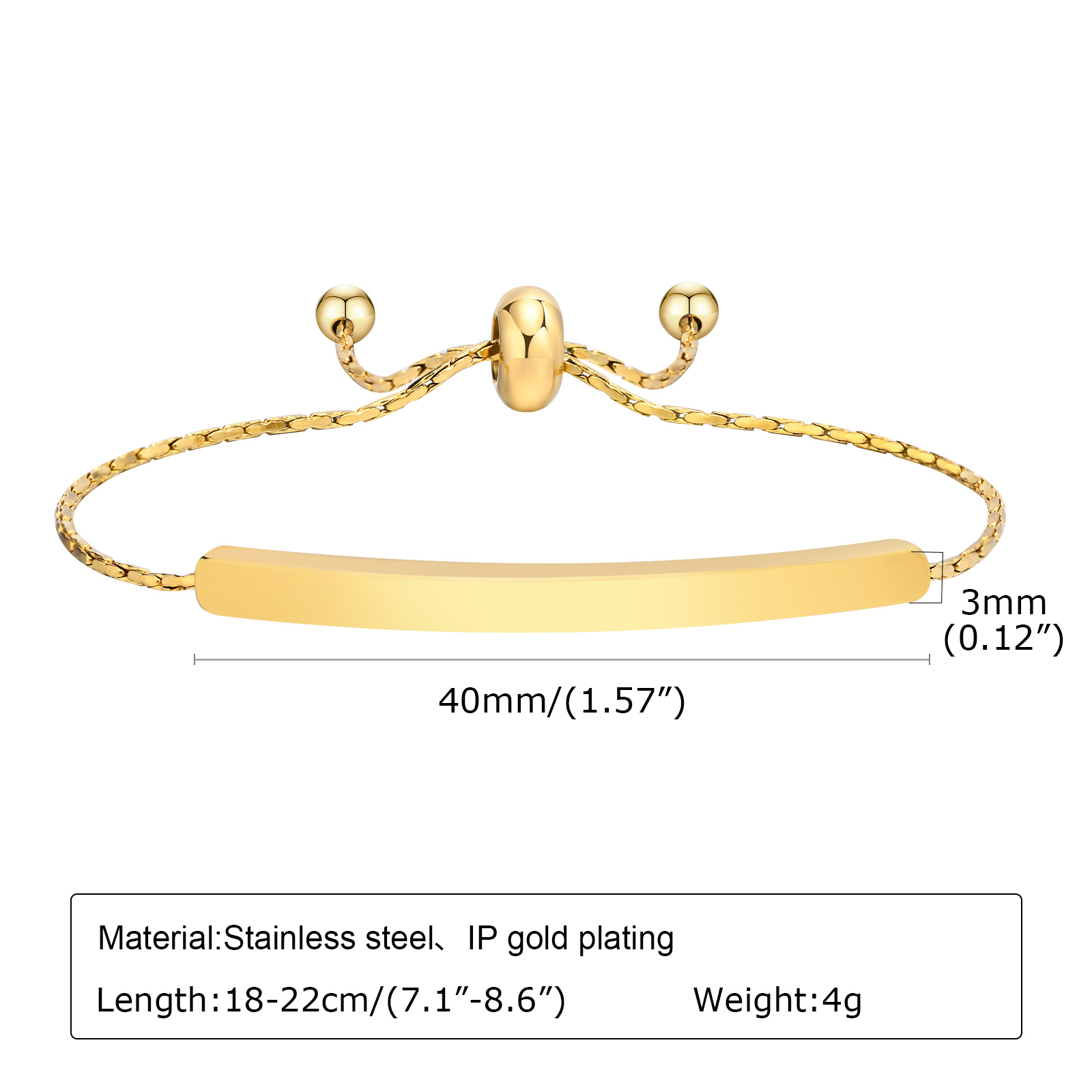 Personalized Engraved Bar Brac - Coordinates Bracelet 评论和价格