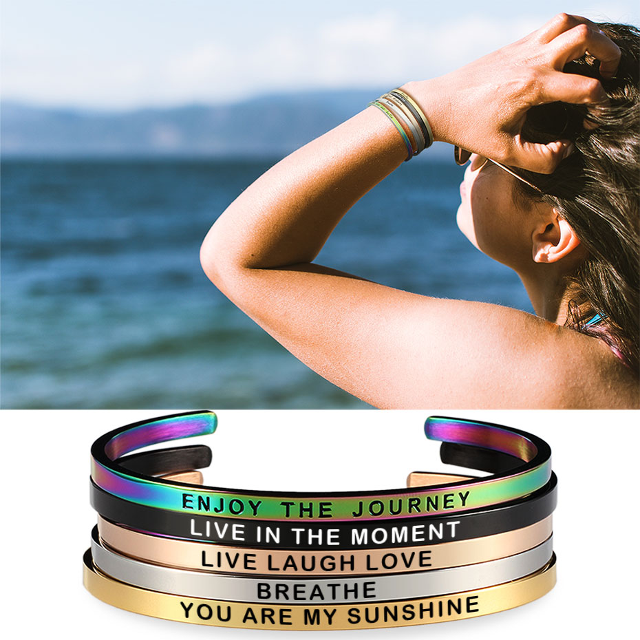 Customized Personalized 4mm Wi - Coordinates Bracelet 评论和价格