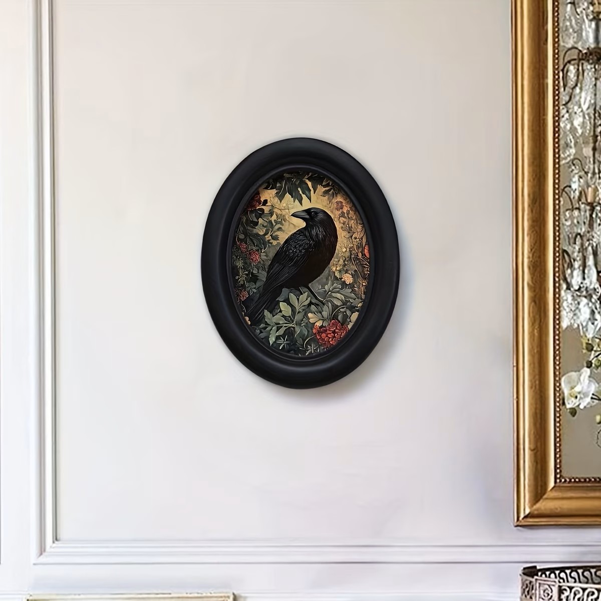 1 Piece of Bohemian Vintage 3D - Engraved Wood Frame 评论和价格