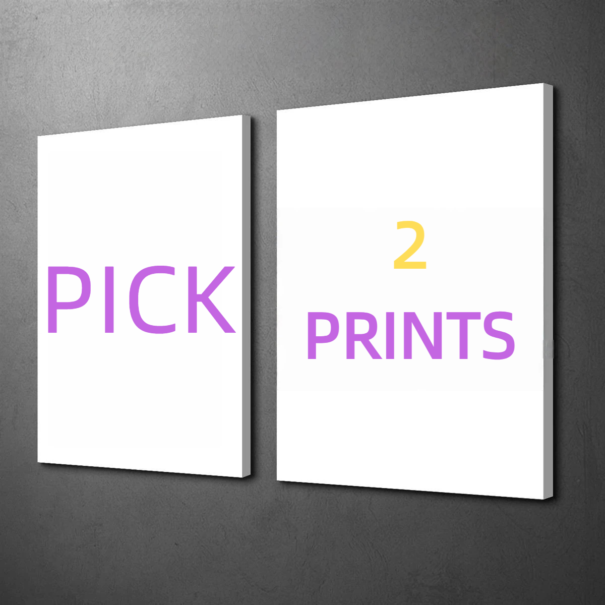 2pcs/set of custom canvas phot - Custom Map Poster 评论和价格