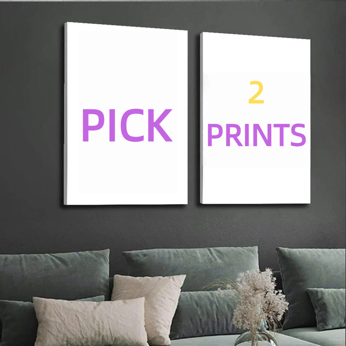 2pcs/set of custom canvas phot - Custom Map Poster 评论和价格
