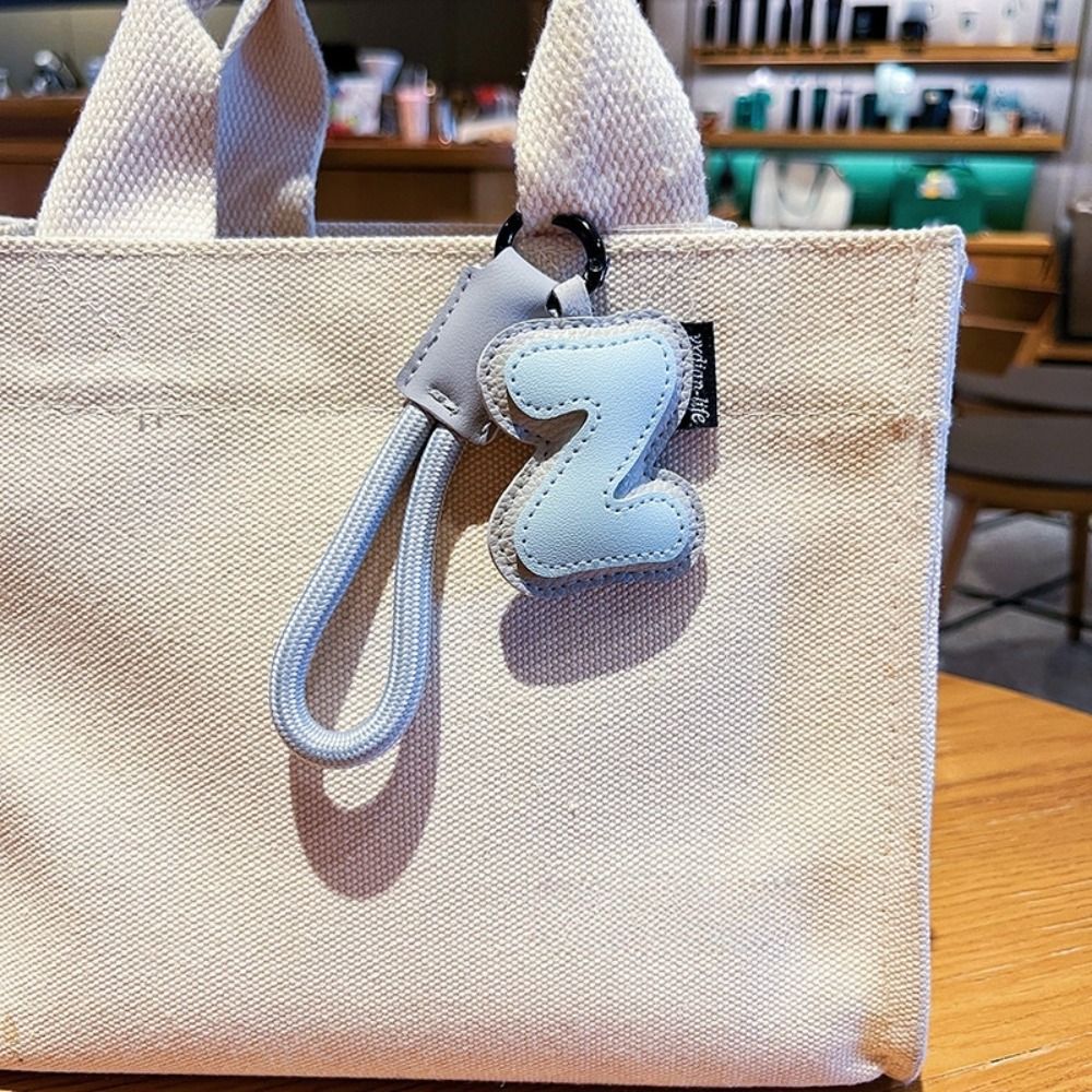 Sweet 26 Letter Keychain PU Le - Monogram Keychain Leather 评论和价格