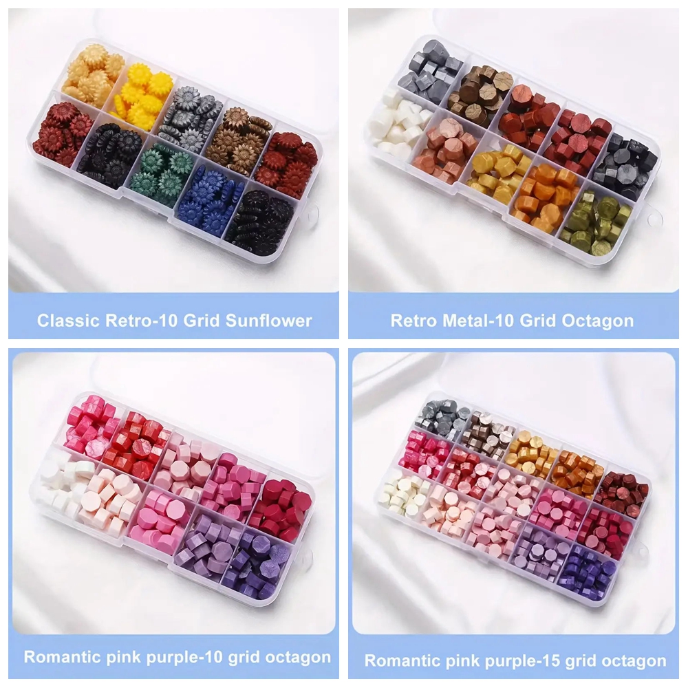 200Pcs Box Sealing Wax Beads,  - Wax Seal Letter Kit 评论和价格