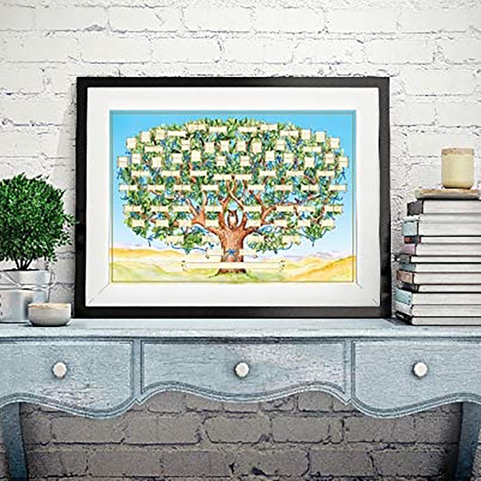 Fillable Family tree diagram C - Family Tree Print 评论和价格