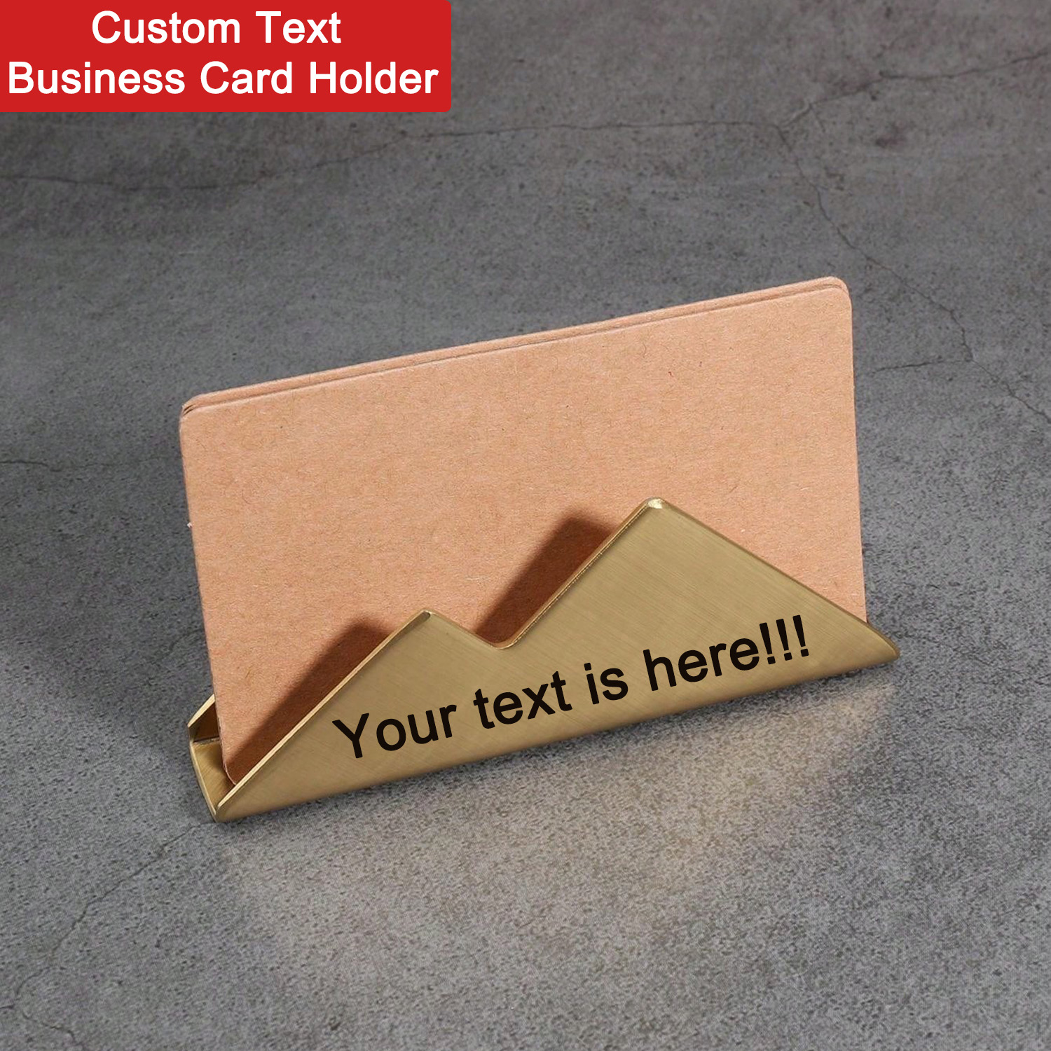 Custom Name Business Card Hold - Personalized Name Box 评论和价格