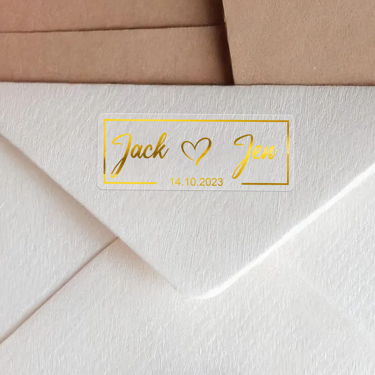 30-240pcs Custom Gold Stamping - Personalised Candle Label 评论和价格