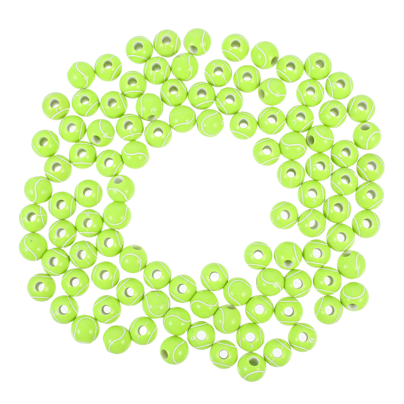 100Pcs DIY Tennis Beads Bracel - Coordinates Bracelet 评论和价格
