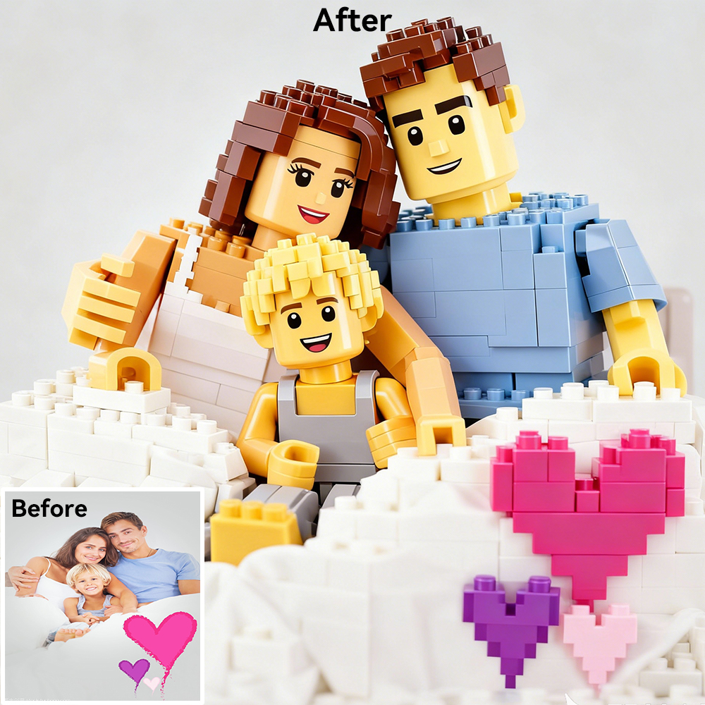 Custom Cartoon Building Block  - Custom Map Poster 评论和价格