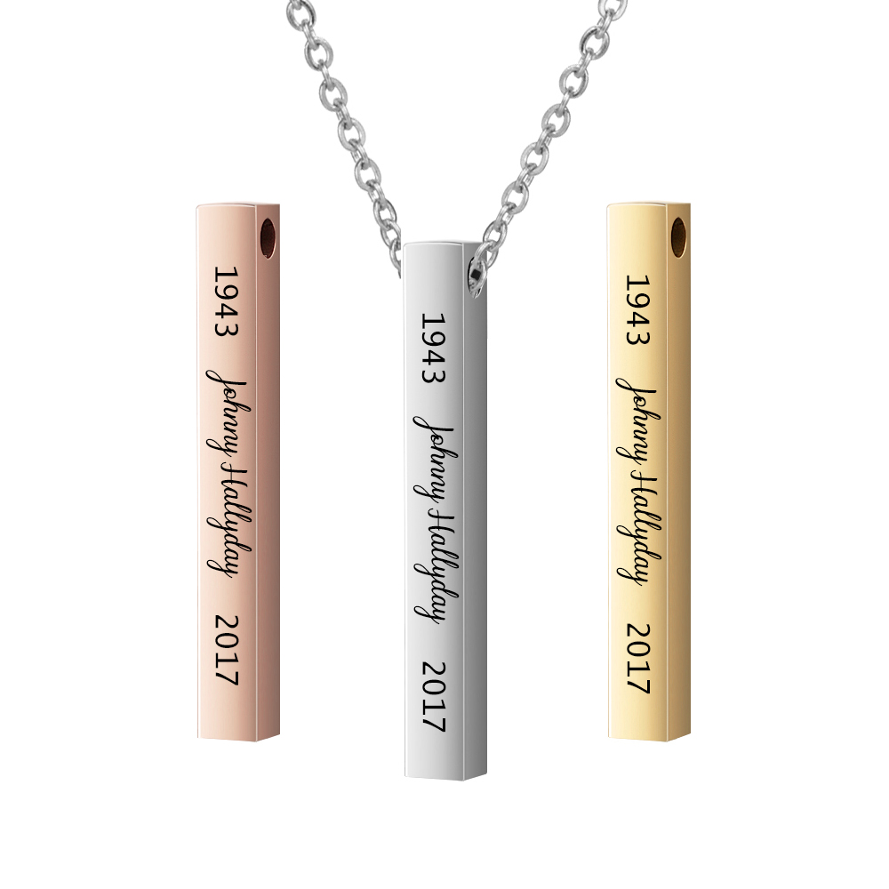 Customized Personalized French - Name Necklace Custom 评论和价格