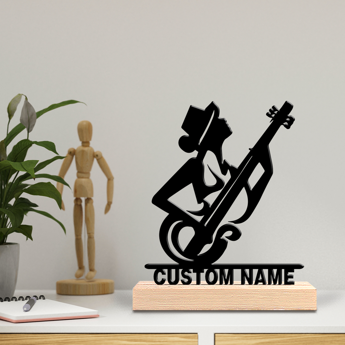 1pc Personalized Custom Perfor - Engraved Wood Frame 评论和价格