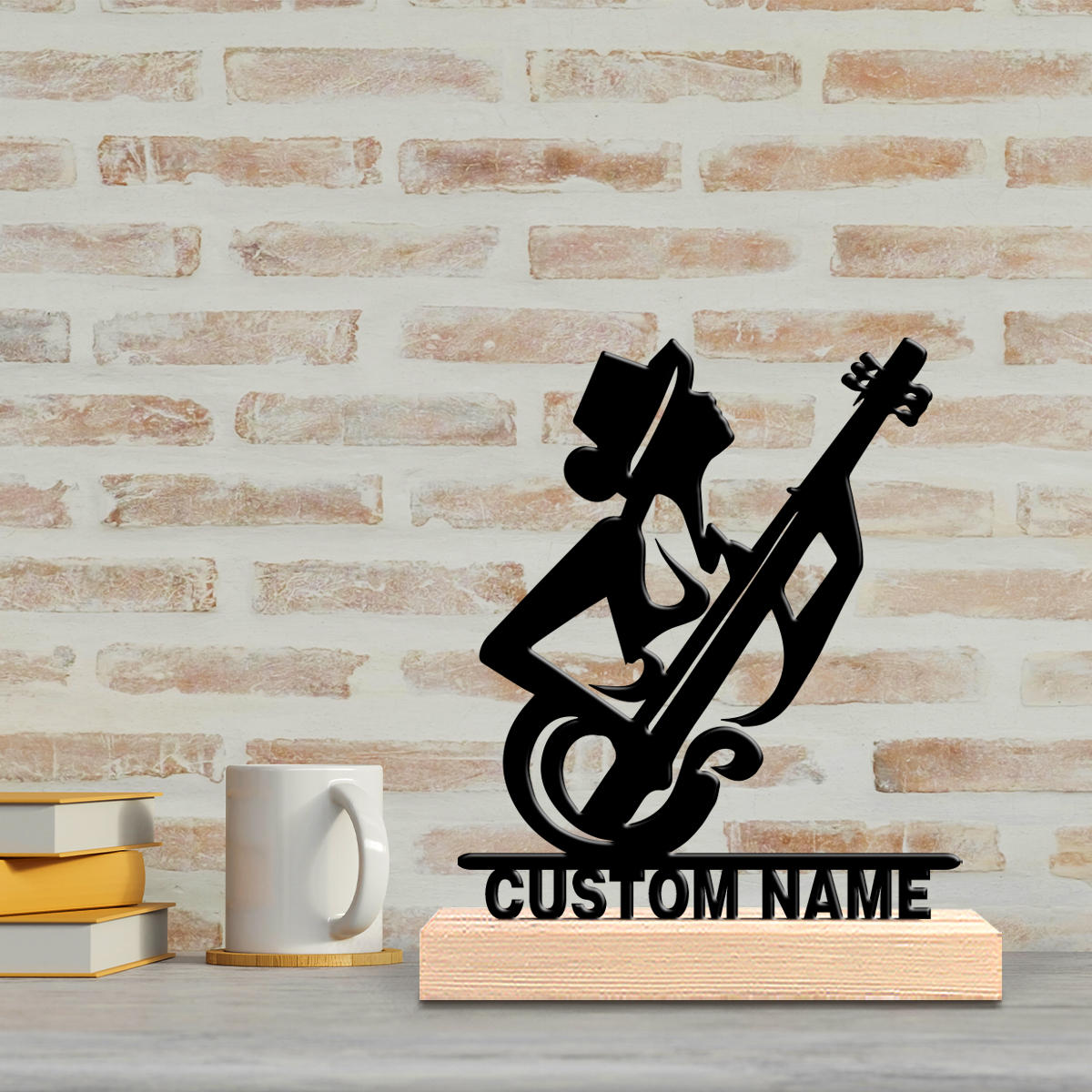 1pc Personalized Custom Perfor - Engraved Wood Frame 评论和价格