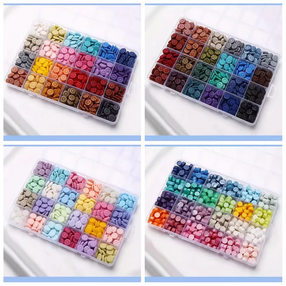 600Pcs Box Sealing Wax Beads,  - Wax Seal Letter Kit 评论和价格