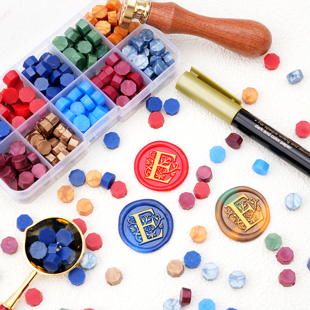 Alphabet Wax Seal Stamp Set -  - Wax Seal Letter Kit 评论和价格