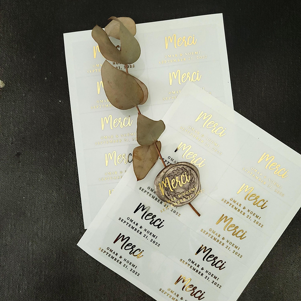 100pcs Custom Transparent Labe - Personalised Candle Label 评论和价格