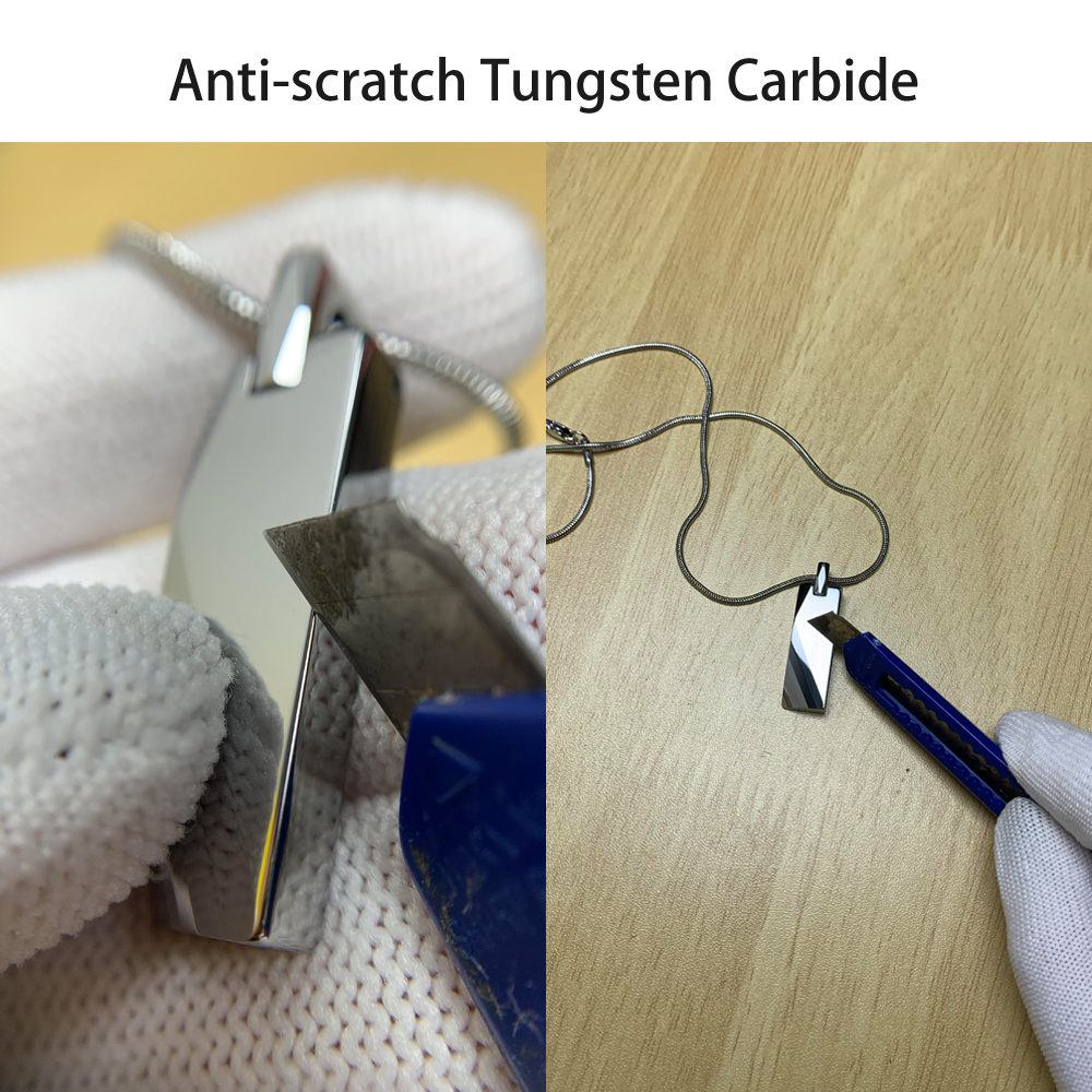 Tungsten Carbide Pendants Men  - Name Necklace Custom 评论和价格